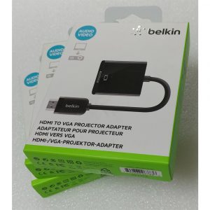[Stock Clearance] Belkin HDMI TO VGA PROJECTOR ADAPTER (15cm)