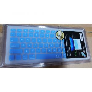 [Stock Clearance] Blue Checkerboard Kybd Cover for MB, MBA 13″ & MBP Unibody – Clear